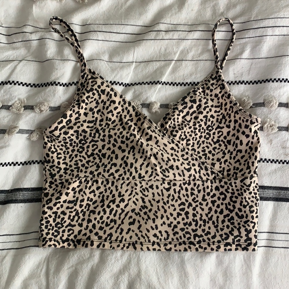 SHEIN cheetah cross tank